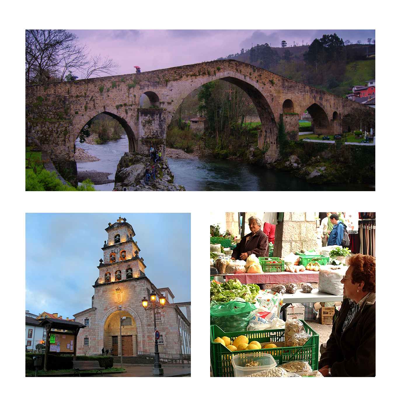 Collage Cangas de Onis